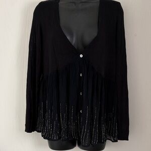 Chan Luu Beaded Sweater